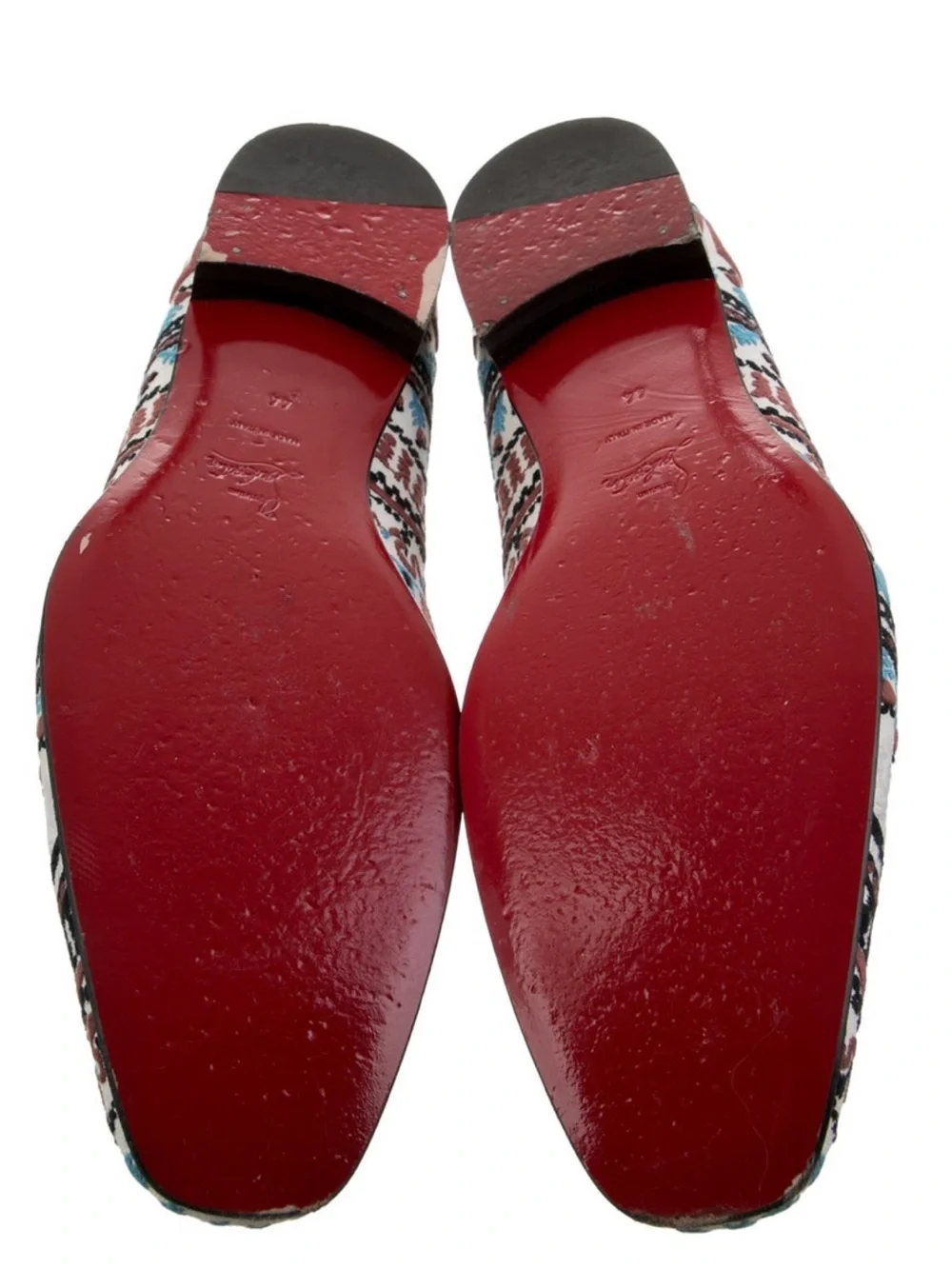 Christian Louboutin Printed Loafers